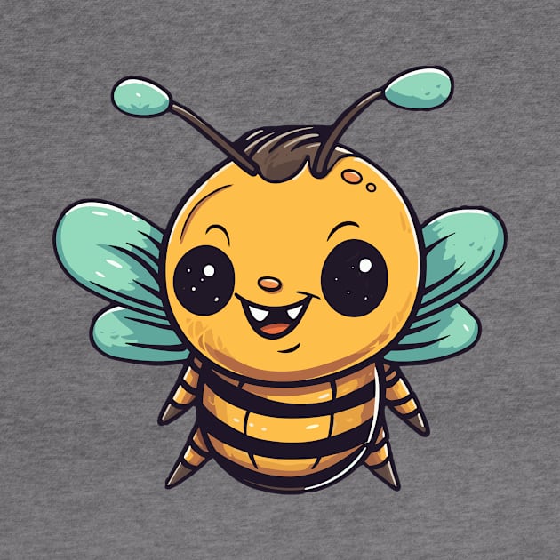 Happy bee by JORDYGRAPH